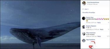 Ballena Azul: una joven ingresada por el primer caso en Espa?a