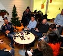 Ricciardo y Kvyat, un día en la nieve