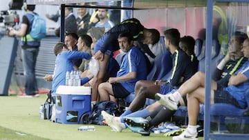 MALAGA CF-REAL SOCIEDAD.
 LESION DE TORRES.