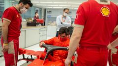 Ferrari espió a Sainz