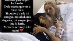La conmovedora foto de Cande Tinelli con su mamá: "Prendan una vela"