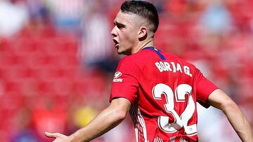 Borja Garcés, jugador del Atlético de Madrid.