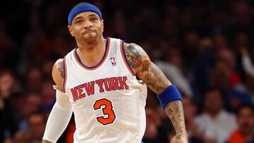 Kenyon Martin, durante su etapa en los New York Knicks.