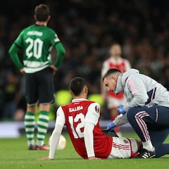 Will William Saliba and Granit Xhaka be fit to face Manchester City?