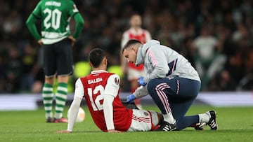 Arteta gives injury updates on Saliba and Xhaka