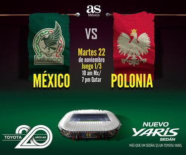 México buscará ante Polonia dejar un recuerdo, ¡para toda la vida!