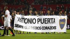 11/11/16 PARTIDO AMISTOSO 
 TROFEO ANTONIO PUERTA 
 SEVILLA - BOCA JUNIORS 
 