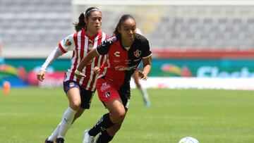 during the game Atlas vs Guadalajara, corresponding Round 07 the Torneo Apertura 2022 of the Liga BBVA MX Femenil at Jalisco Stadium, on August 13, 2022.
<br><br>
durante el partido Atlas vs Guadalajara, correspondiente a la Jornada 07 del Torneo Apertura 2022 de la Liga BBVA MX Femenil en el Estadio Jalisco, el 13 de Agosto de 2022.