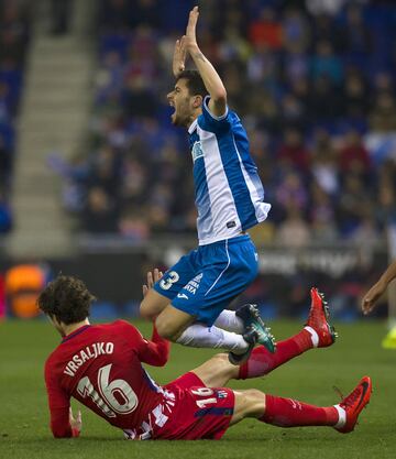 Aaron Martín y Vrsaljko.