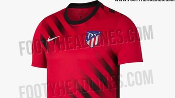 Se filtra la posible camiseta de entrenamiento del Atlético