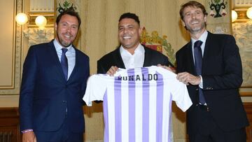 Ronaldo Nazario se presenta como nuevo dueño del Valladolid