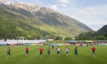 La Selección ya está en Austria