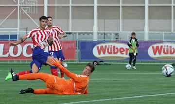 Morata marca un gol en el Juventus-Atlético (7 de agosto de 2022)