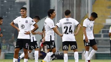 Futbol, Colo Colo vs Universidad de Concepcion
 Sexta fecha, primera rueda Campeonato 2020.
 El equipo de Colo Colo deja la cancha despues del partido de primera division disputado en el estadio Monumental de Santiago, Chile.
 29/02/2020
 Martin Thomas/Ph