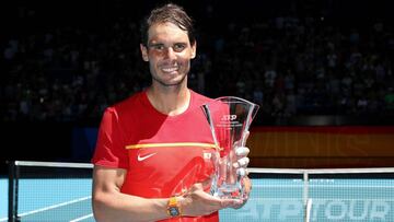 Nadal y la opción de igualar los 10 premios Edberg de Federer: "Igual juego hasta los 50"