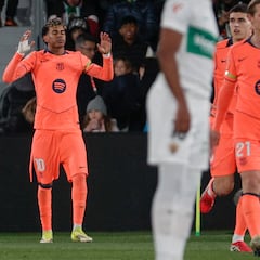 Resumen y goles del Elche vs. Barcelona, jornada 22 de LaLiga EA Sports