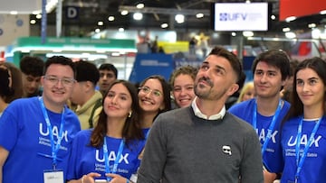 David Villa elige la Universidad Alfonso X el Sabio para acoger la sede de su academia de fútbol DV7 Madrid