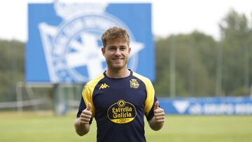 Berto Cayarga es el ¨²ltimo fichaje del Deportivo.