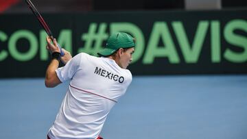 Luis Patiño en un partido.