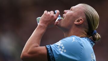 Los números que colocan a Haaland a la altura de Cristiano Ronaldo y Messi