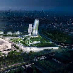 Inter y Milán presentan los proyectos para su nuevo estadio