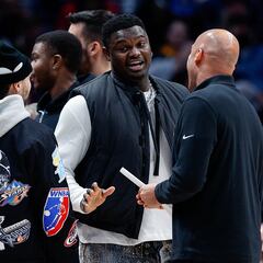 Zion, baja indefinida y posible adiós a los playoffs