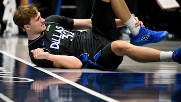An injury to the Mavs youngster has fans on edge.