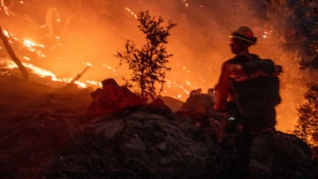 Who is the Los Angeles arson suspect arrested?