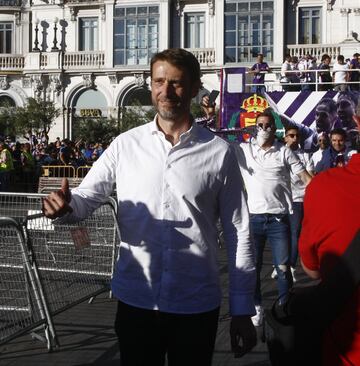 Carlos Suárez, presidente del Real Valladolid.