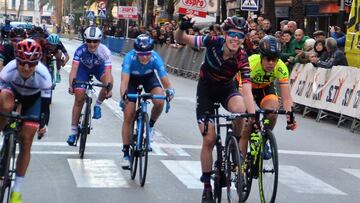 Hannah Barnes vence en la primera etapa en Valencia