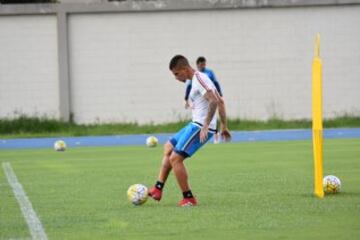 Colombia se prepara con el equipo completo en Río