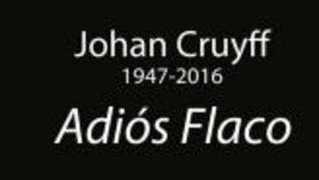 Muere Johan Cruyff, el padre del Barcelona moderno