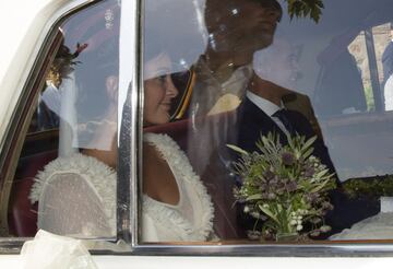 Lucas Vázquez and Macarena tie the knot in Las Rozas