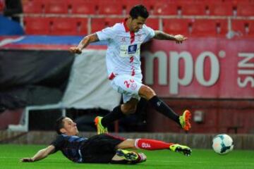 Alexandre Coeff trata de frenar a "Vitolo".