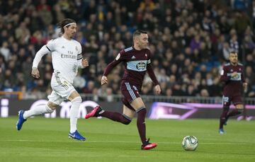 Sergio Ramos y Iago Aspas.