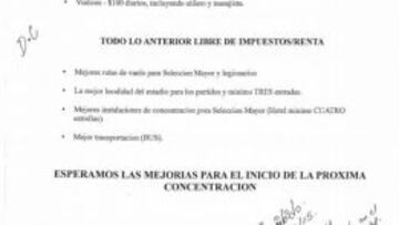Las demandas de los salvadoreños a su Federación.
