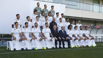 Foto oficial del Real Madrid.