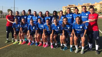 M&aacute;laga Femenino con Hamyan Al Thani.