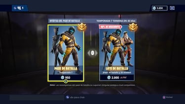 Fortnite Temporada 7: Todos los skins y recompensas del Pase de Batalla