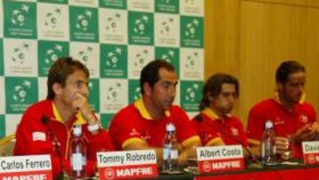 Costa desvelará mañana los jugadores que disputarán los partidos individuales