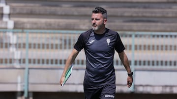 Ania, durante un entrenamiento en la Ciudad Deportiva