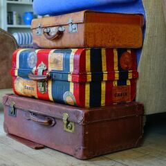 Neither books nor clothes: they open a lost suitcase in the basement and stumble upon a natural treasure