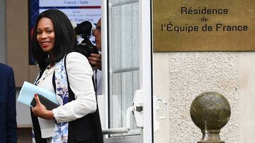 Laura Flessel, la Ministra de deportes de Francia.