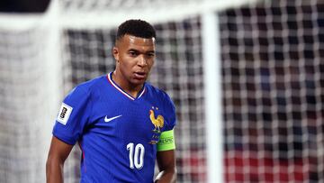 Kylian Mbappé, jugador de la Selección Francesa y del Real Madrid.