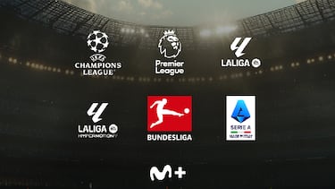 Para los amantes del fútbol: tres partidazos europeos por menos de 10 € al mes en Movistar Plus+ (sin permanencia)