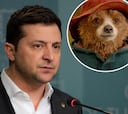 La conexión entre el presidente de Ucrania, Volodymyr Zelensky, y el oso Paddington