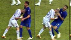El cabezado de Zidane a Materazzi en 2006.