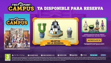Two Point Campus ya tiene fecha en PC y consolas: extras de reserva y edición especial