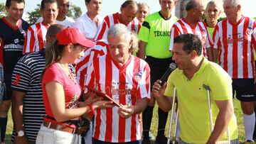 Juan Ramón Verón jugó en Junior y Cúcuta en Colombia.