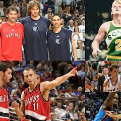 Pau, Marc, Ricky... los récords de los 16 españoles en la NBA